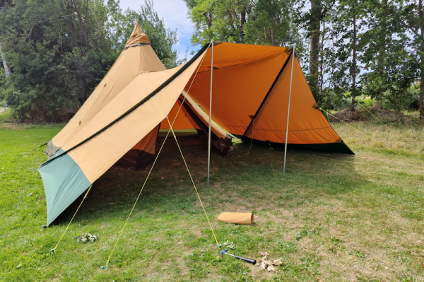 tentipi luifel extra groot voor